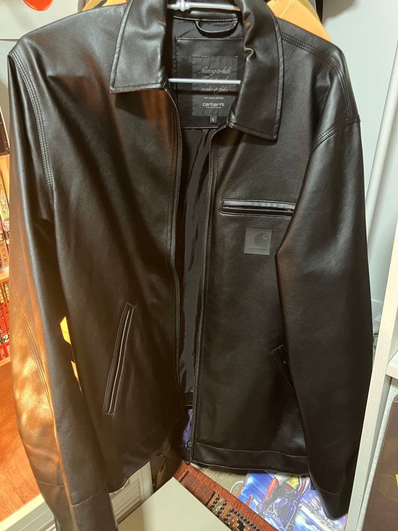 ジャケット・アウター Carhartt DETROIT LEATHER JACKET