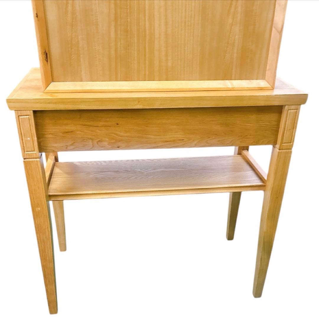 [送料設置込み】美容室 ドレッサー 片面 サロン 鏡台 木製
