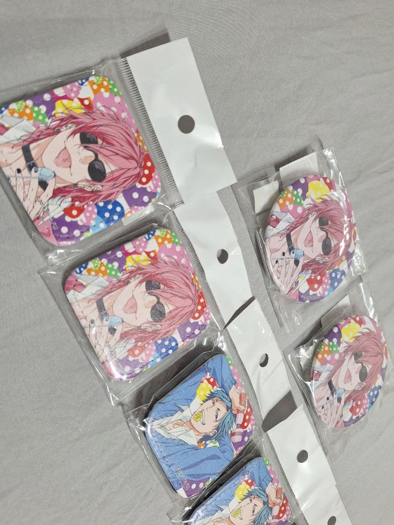 ヤリチン☆ビッチ部 缶バッジ 7個セット まとめ売り おげれつたなか レア BL