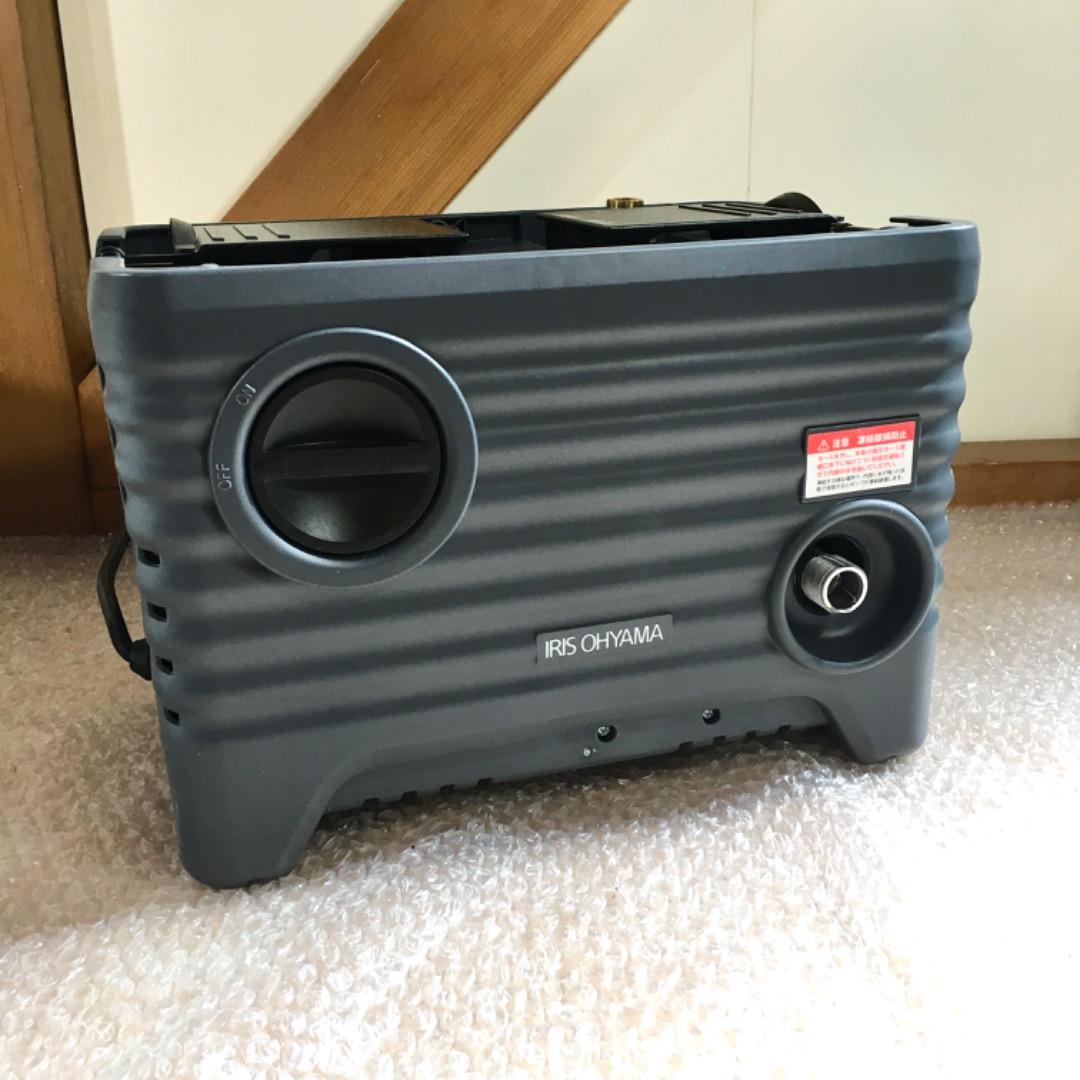 ○アイリスオーヤマ タンク式高圧洗浄機 別売りパーツ付き SBT-512 静音