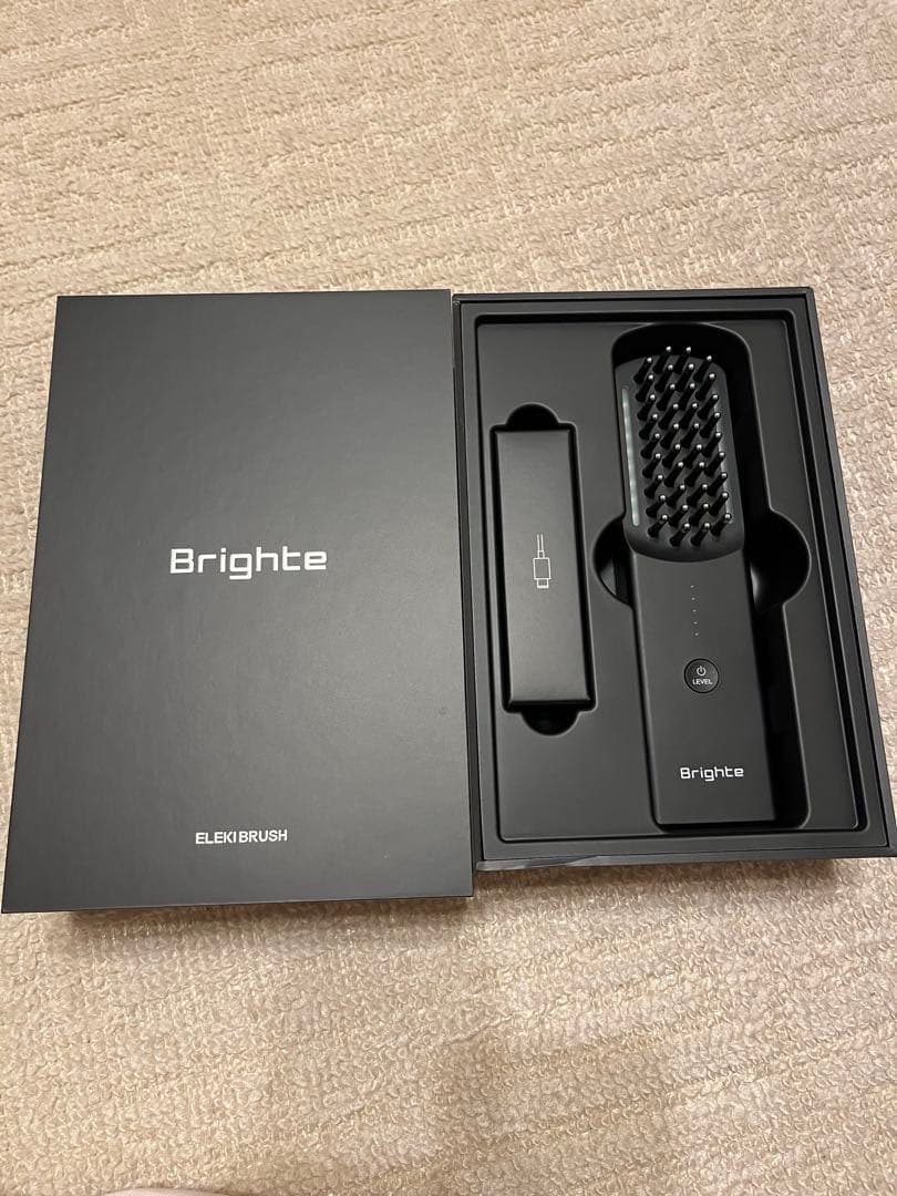 Brighte ELEKI BRUSH ブラック 美容器