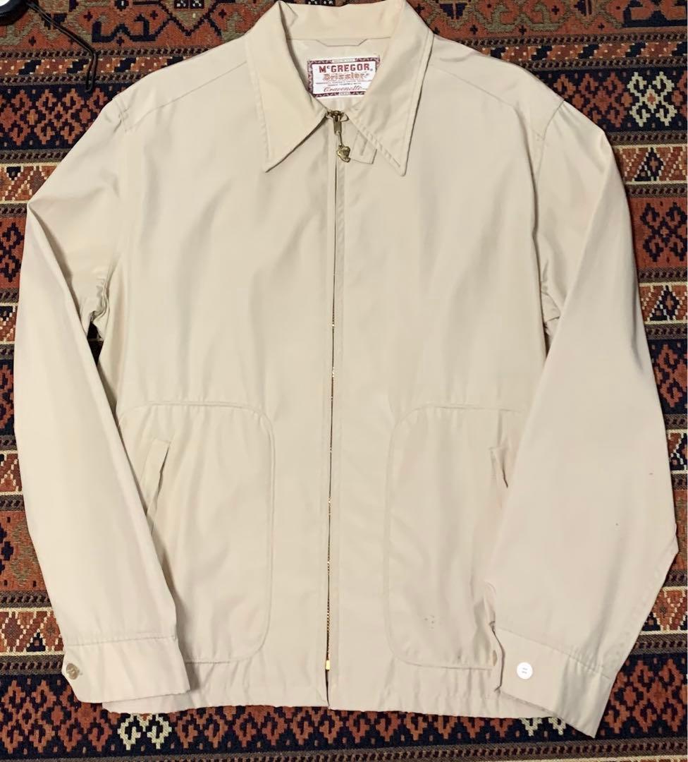 50s〜ヴィンテージ USA製マクレガー ドリズラージャケット60sギャバジャン