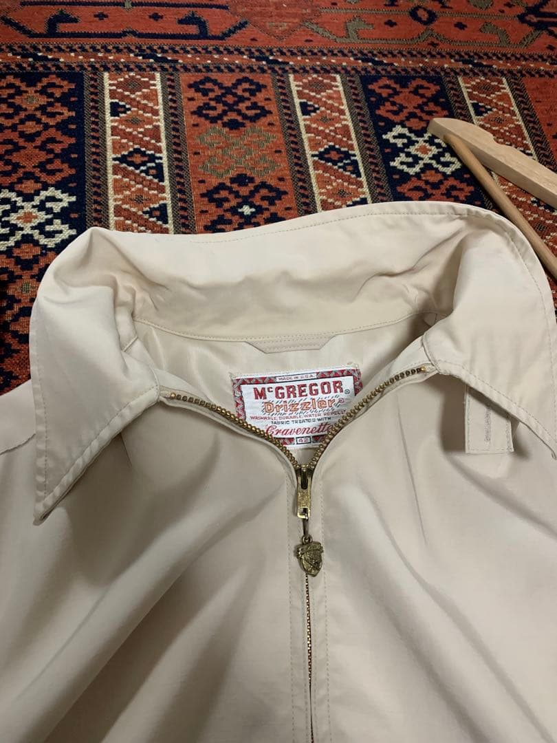 50s〜ヴィンテージ USA製マクレガー ドリズラージャケット60sギャバジャン