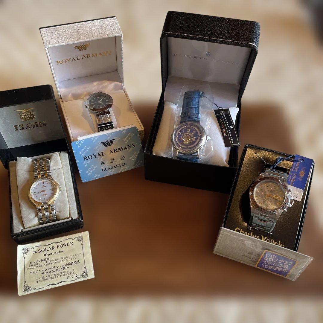 腕時計　4点まとめ売り　ジャンク品