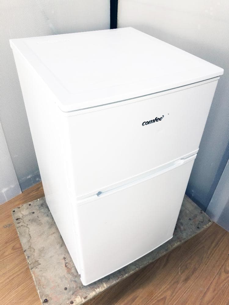 30日迄！22年製★COMFEE 90L 冷蔵庫【RCT90WH/E】