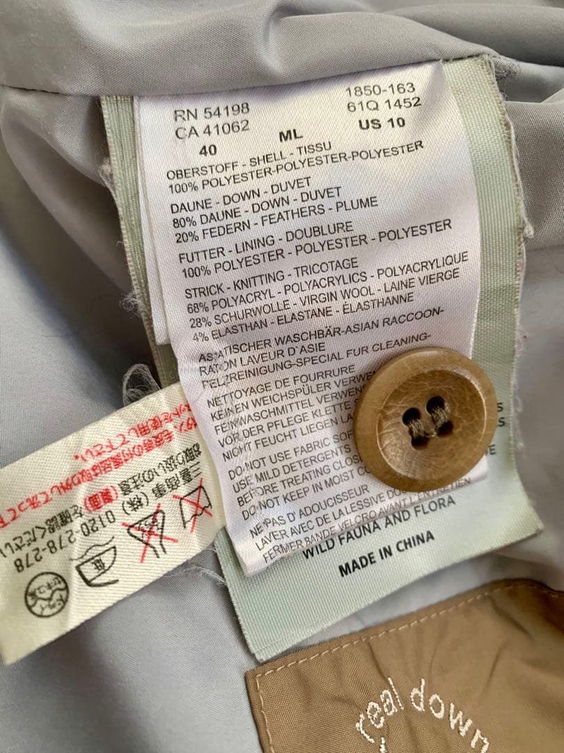 美品 ボグナー BOGNER FIRE ICE ダウンコート 40 M/L