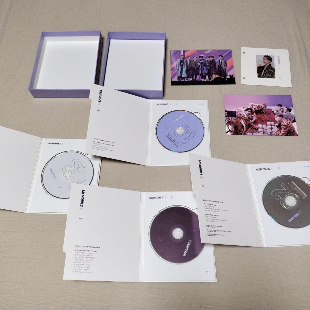 BTS MEMORIES 2018 Jimin ジミン トレカ BLURAY