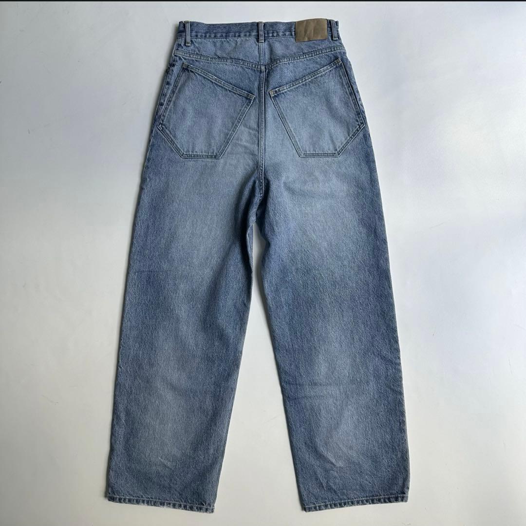 はる❋ok.soon original wide denim blue