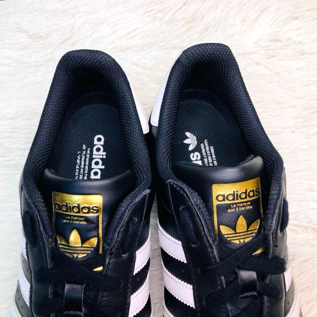 【未使用級】 adidas28.5㌢アディダスEG4959 スーパースター金ベロ