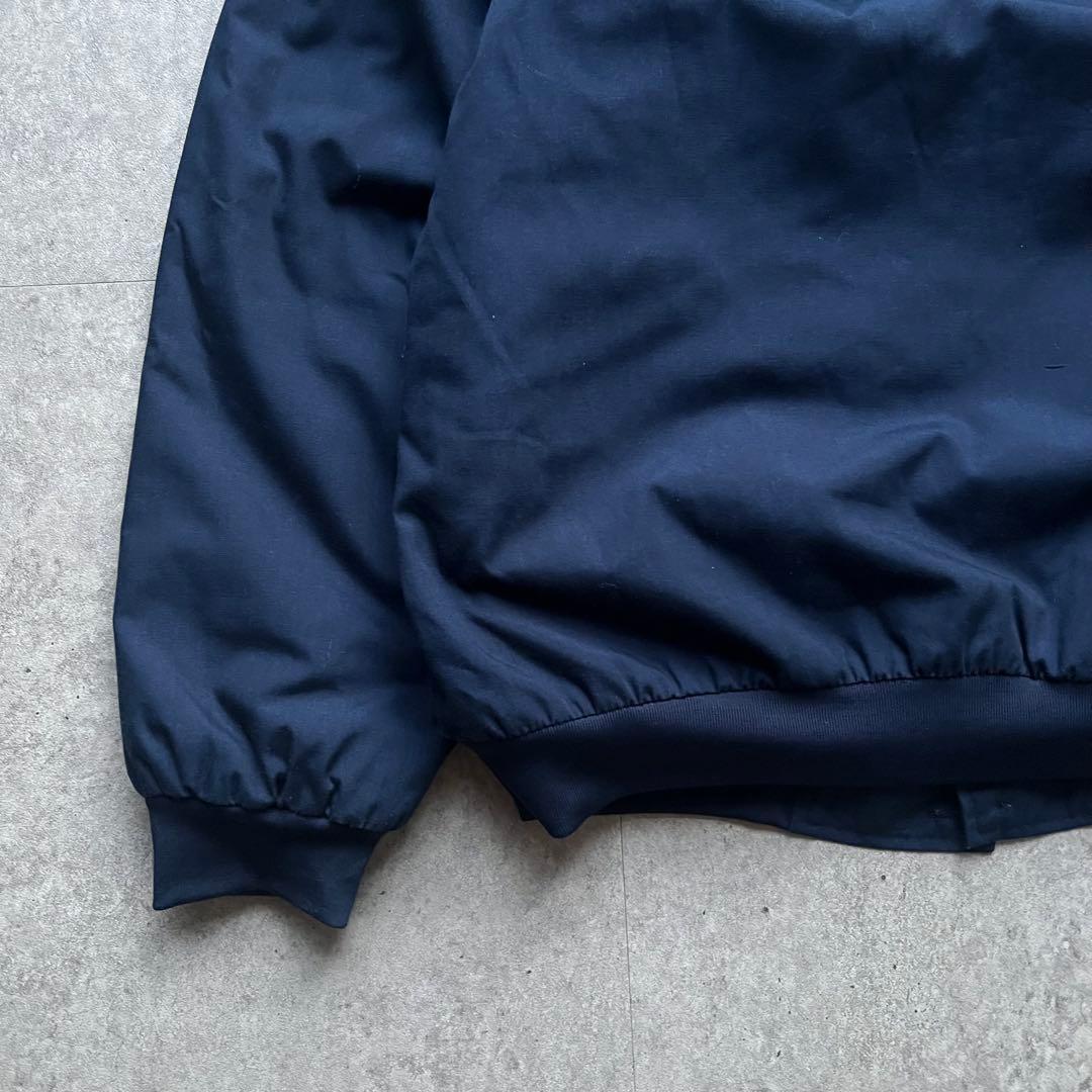 00s HABND カップショルダージャケット 中綿 裏地フリース ネイビー