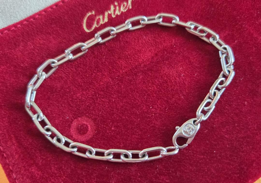 ち*け様 カルティエ　スパルタカスチェーン　ブレスレット