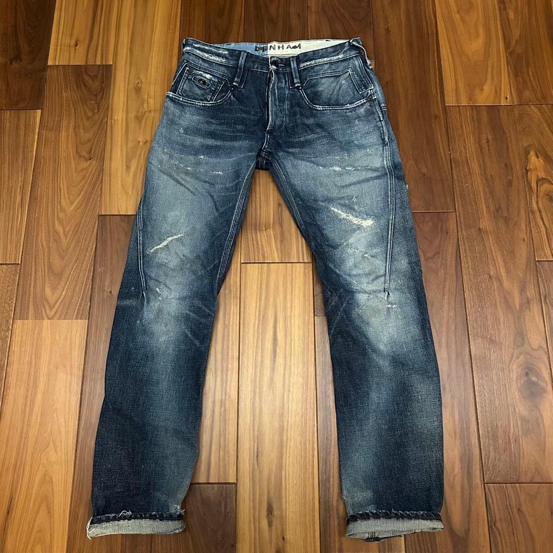 【傑作・日本製】DENHAM CROSSBACK MIJCLBL W31