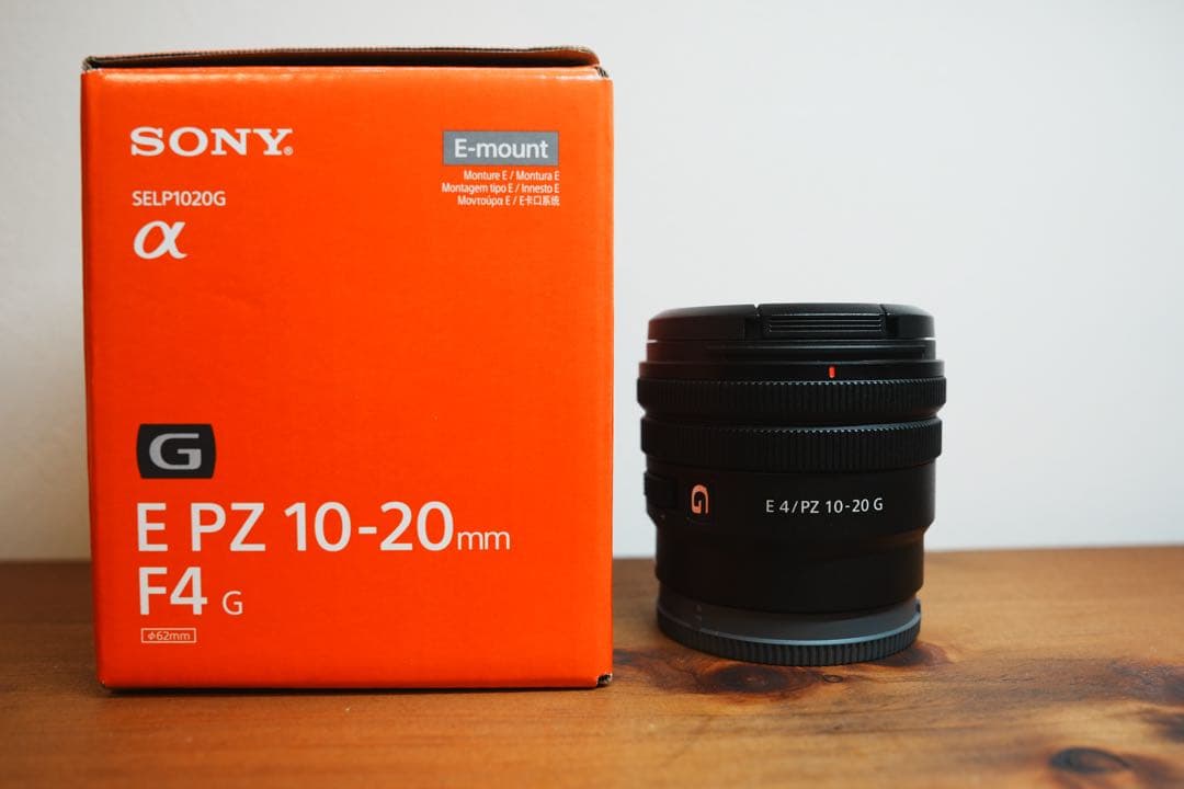Sony E PZ 10-20mm F4 G ズームレンズ SELP1020