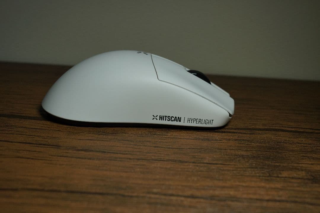 HITSCAN HYPERLIGHT ホワイト ワイヤレス ゲーミングマウス