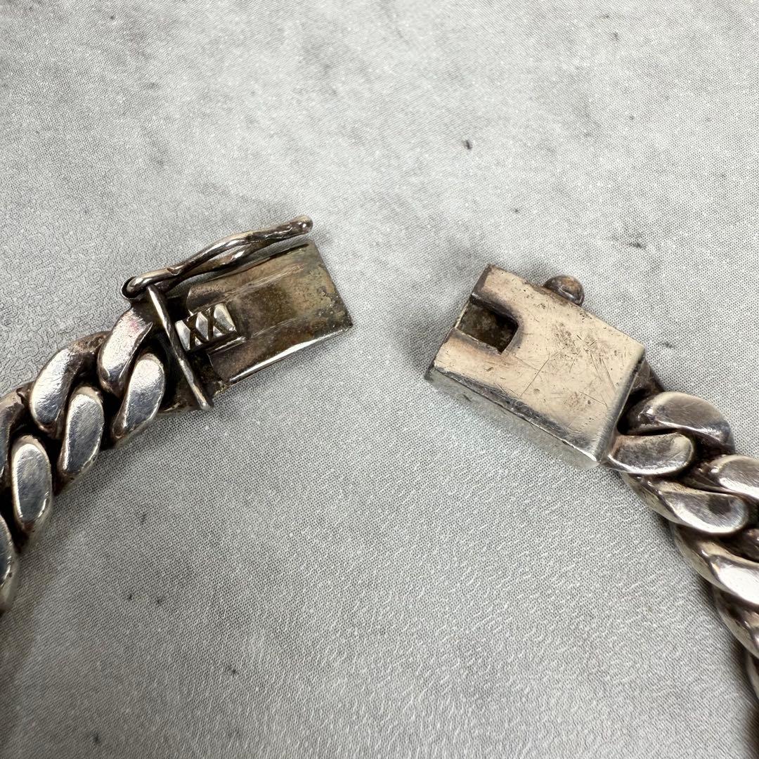 VINTAGE ヴィンテージ シルバー925 喜平チェーンブレスレット