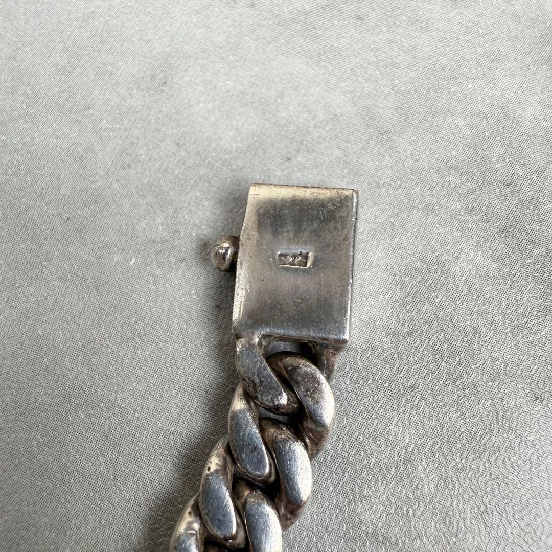 VINTAGE ヴィンテージ シルバー925 喜平チェーンブレスレット