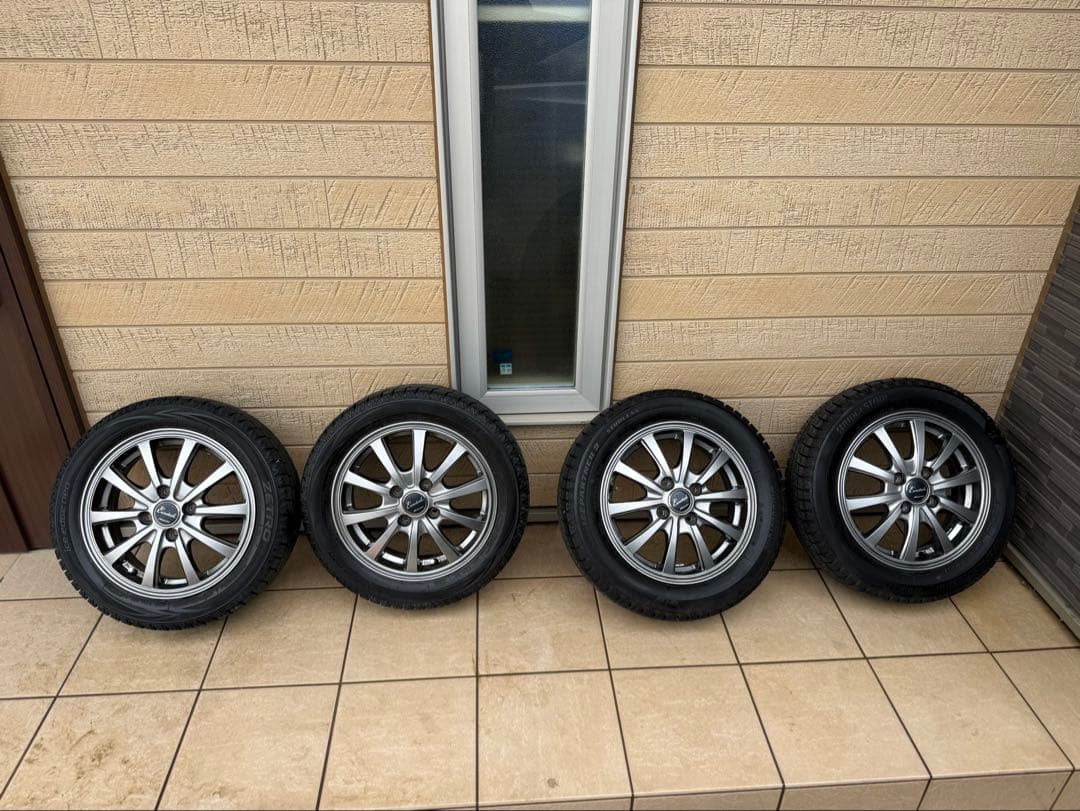 dchm55。 ブリヂストン スタッドレス タイヤ•ホイールセット 14