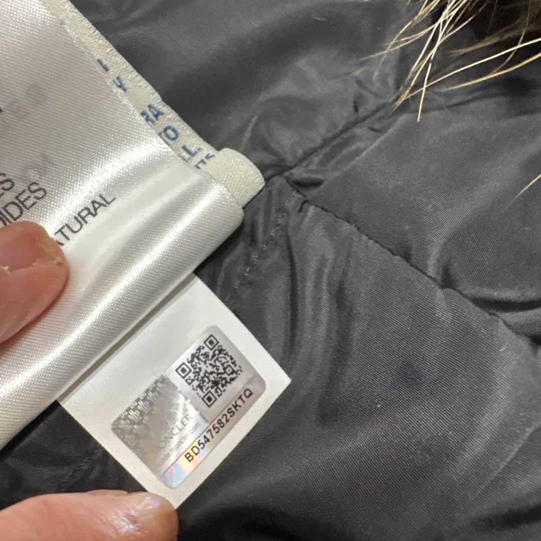 MONCLER モンクレール GENEVRIER ダウンコート ブラックサイズ5