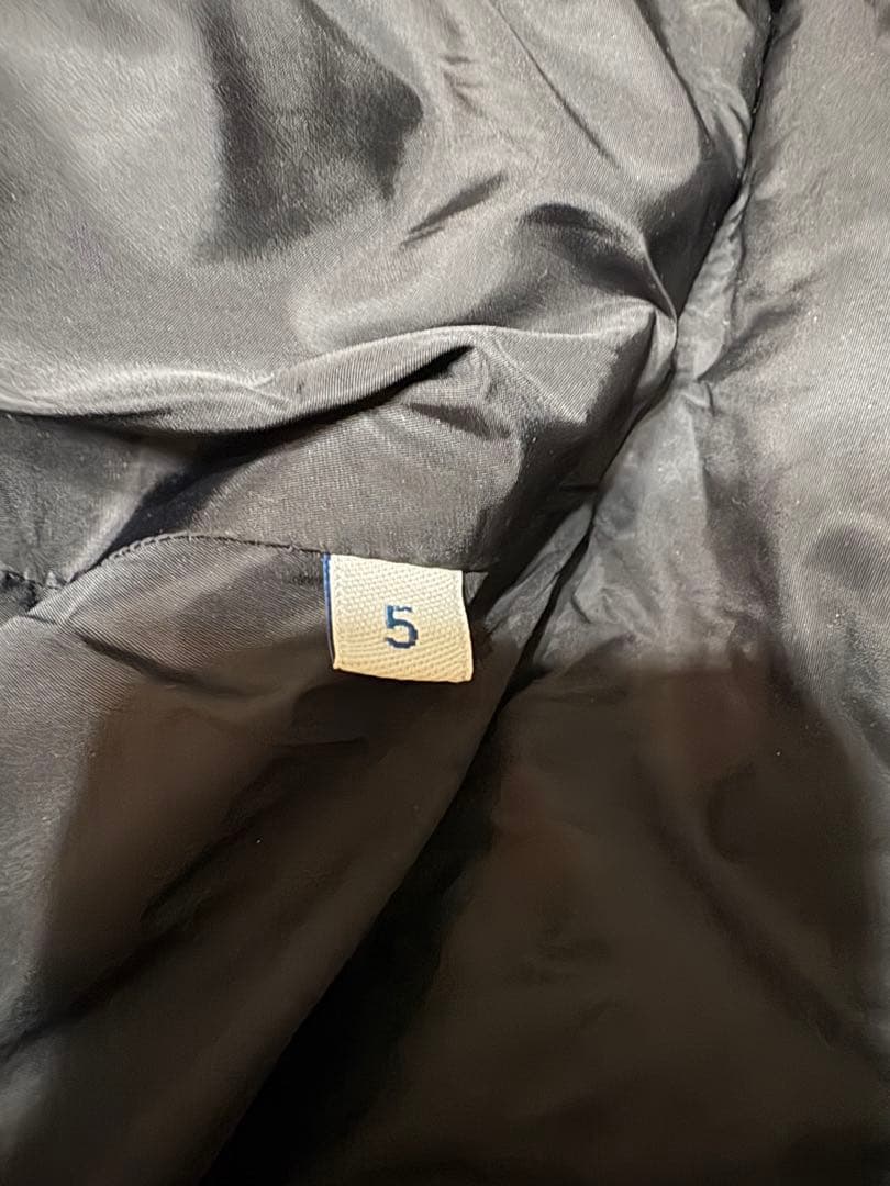 MONCLER モンクレール GENEVRIER ダウンコート ブラックサイズ5