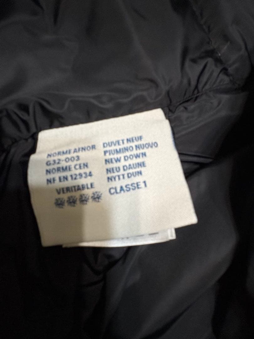 MONCLER モンクレール GENEVRIER ダウンコート ブラックサイズ5