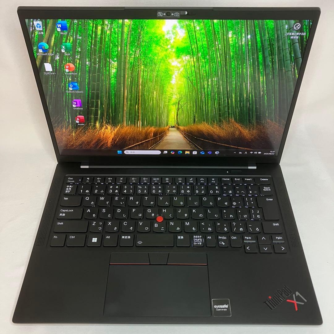 美品 X1 Carbon Gen10 第12世代 i5 8GB SSD オフィス
