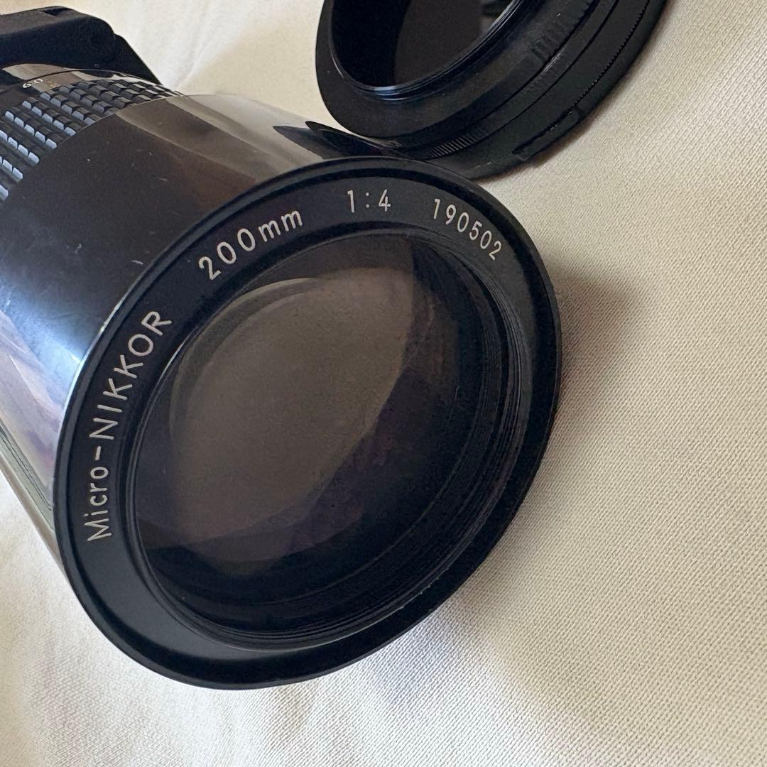 カ*リ様 【最終値下】 Micro-NIKKOR 200mm レンズ　マクロ　フ