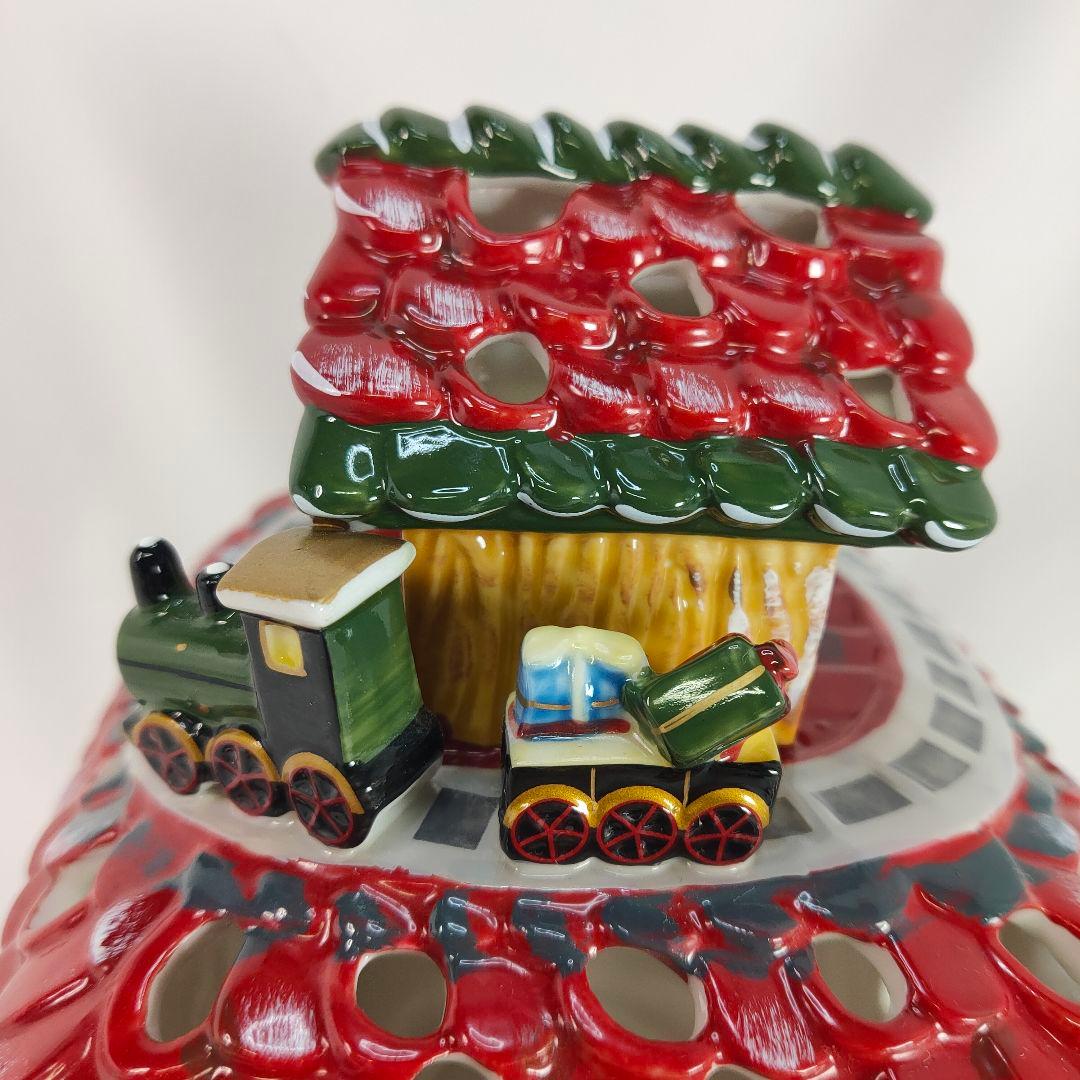 レア！極美品✨ビレロイアンドボッホ 陶器製クリスマスキャンドルハウス