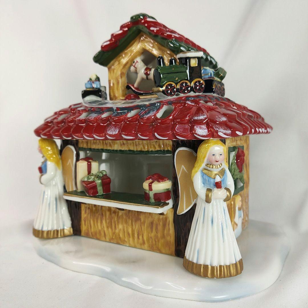 レア！極美品✨ビレロイアンドボッホ 陶器製クリスマスキャンドルハウス