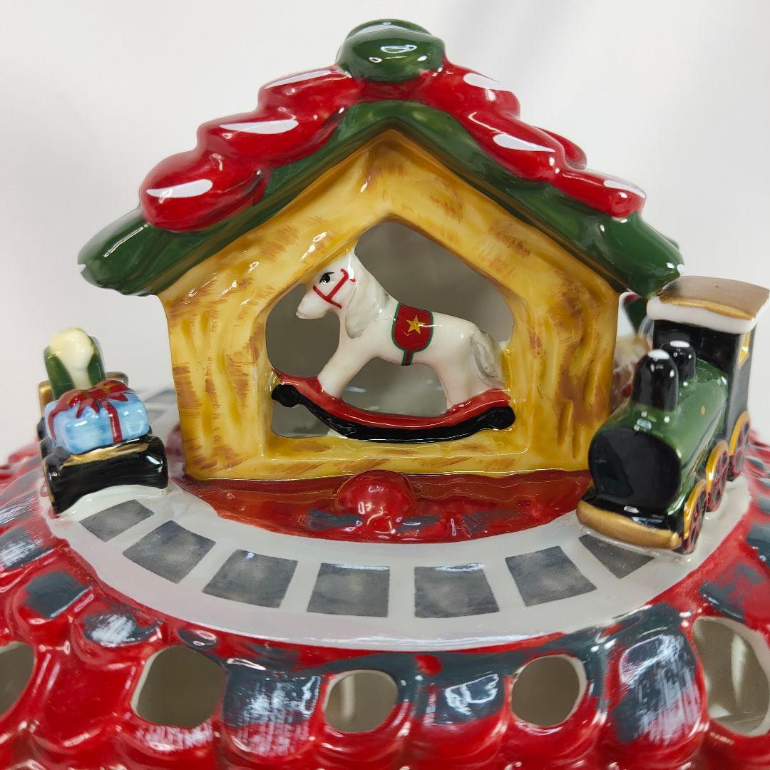 レア！極美品✨ビレロイアンドボッホ 陶器製クリスマスキャンドルハウス