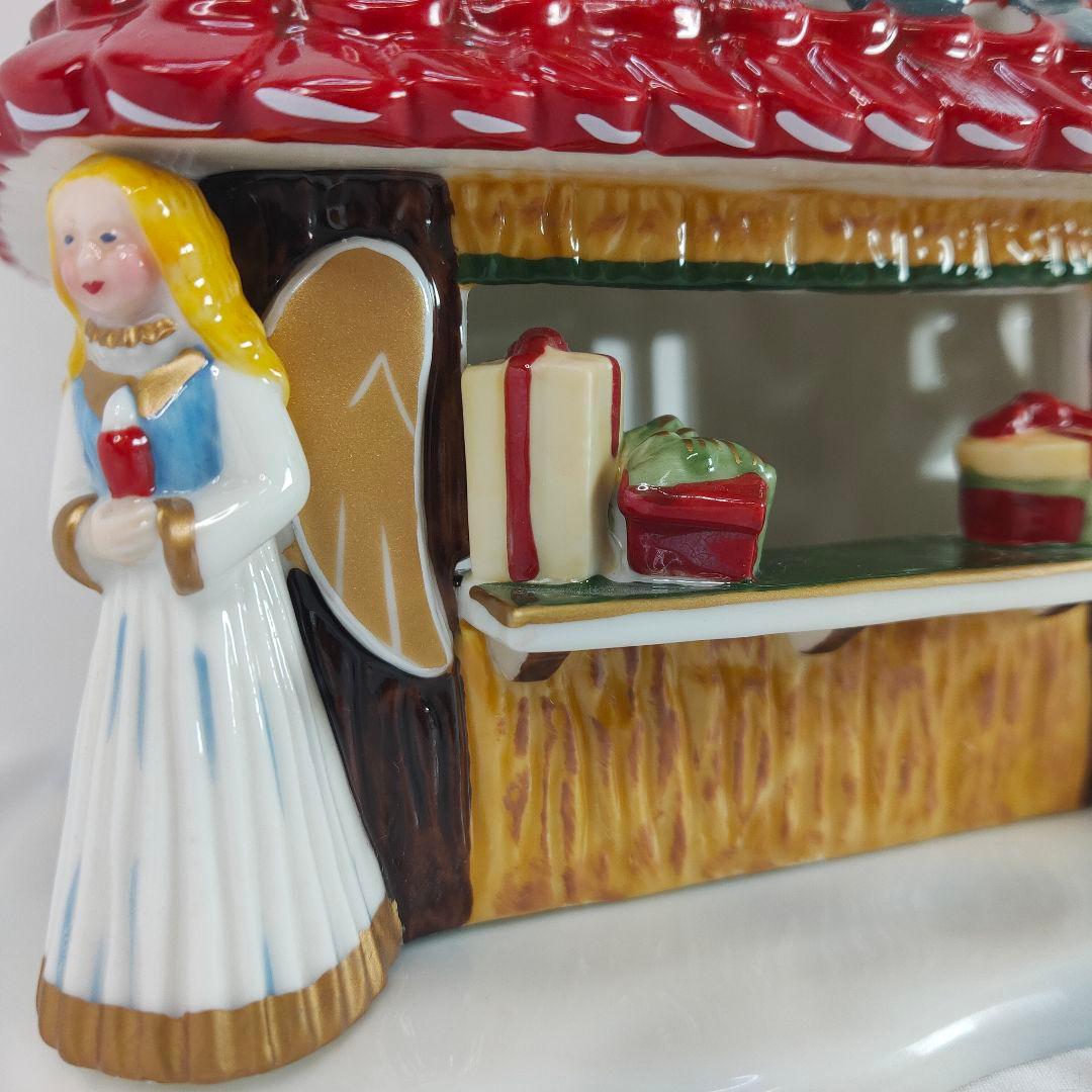 レア！極美品✨ビレロイアンドボッホ 陶器製クリスマスキャンドルハウス