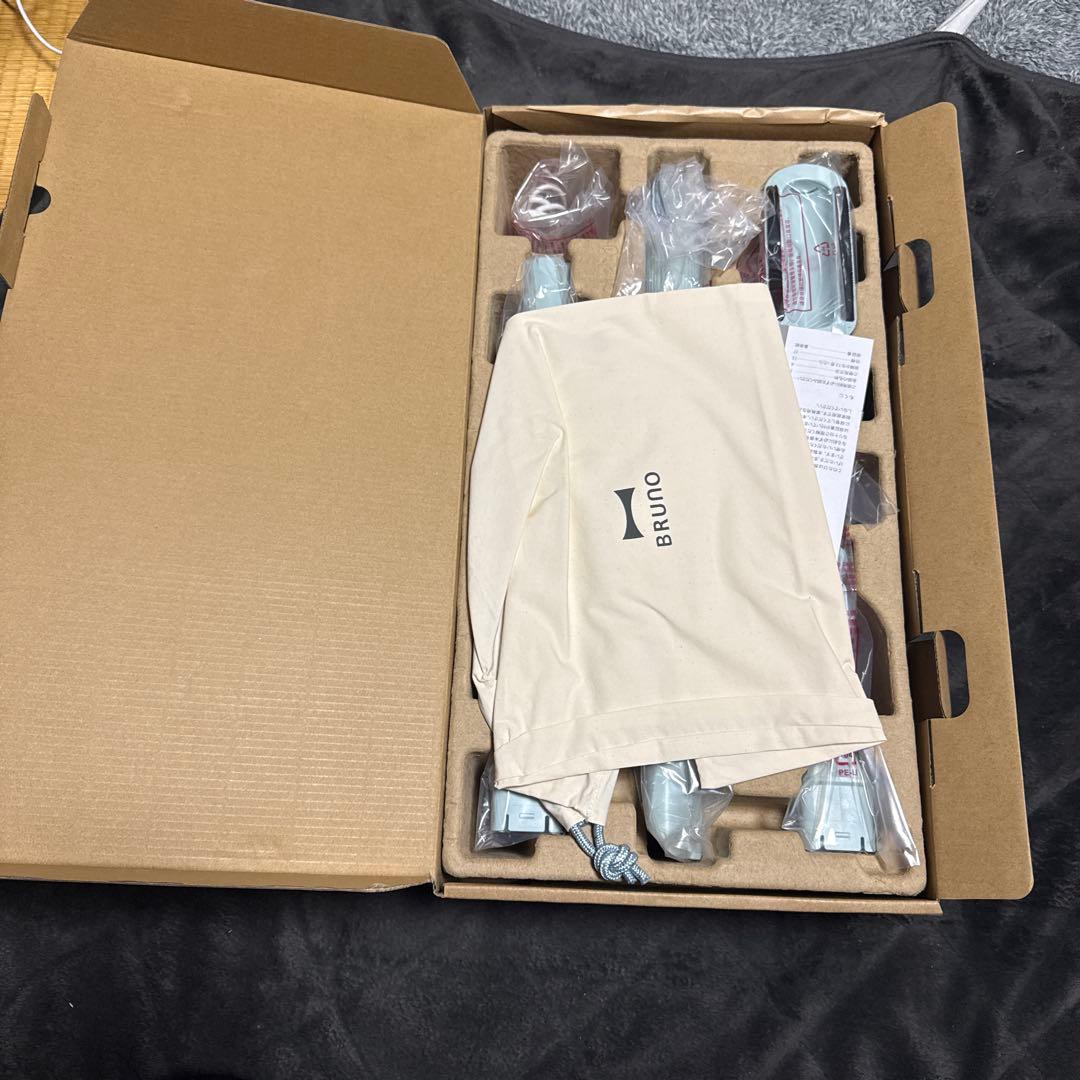 【新品】BRUNO スリム2WAYスティッククリーナー　ペールブルー