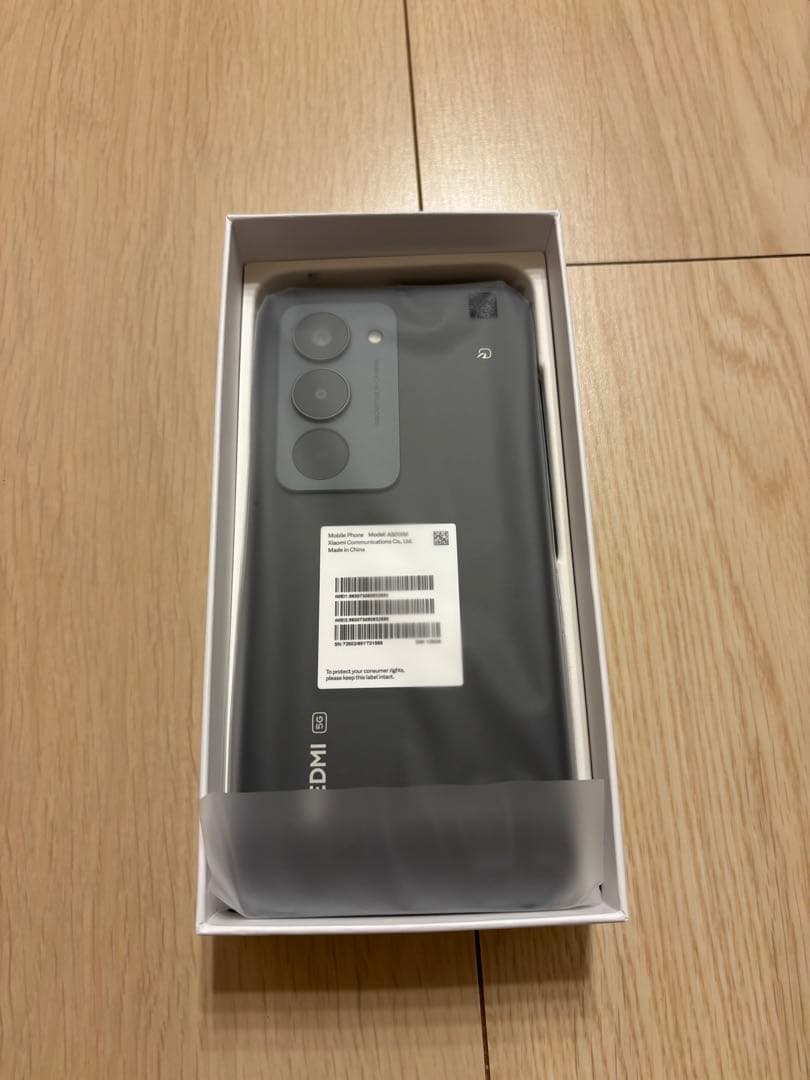 Redmi 15 5G 7000mAh ミッドナイトブラック