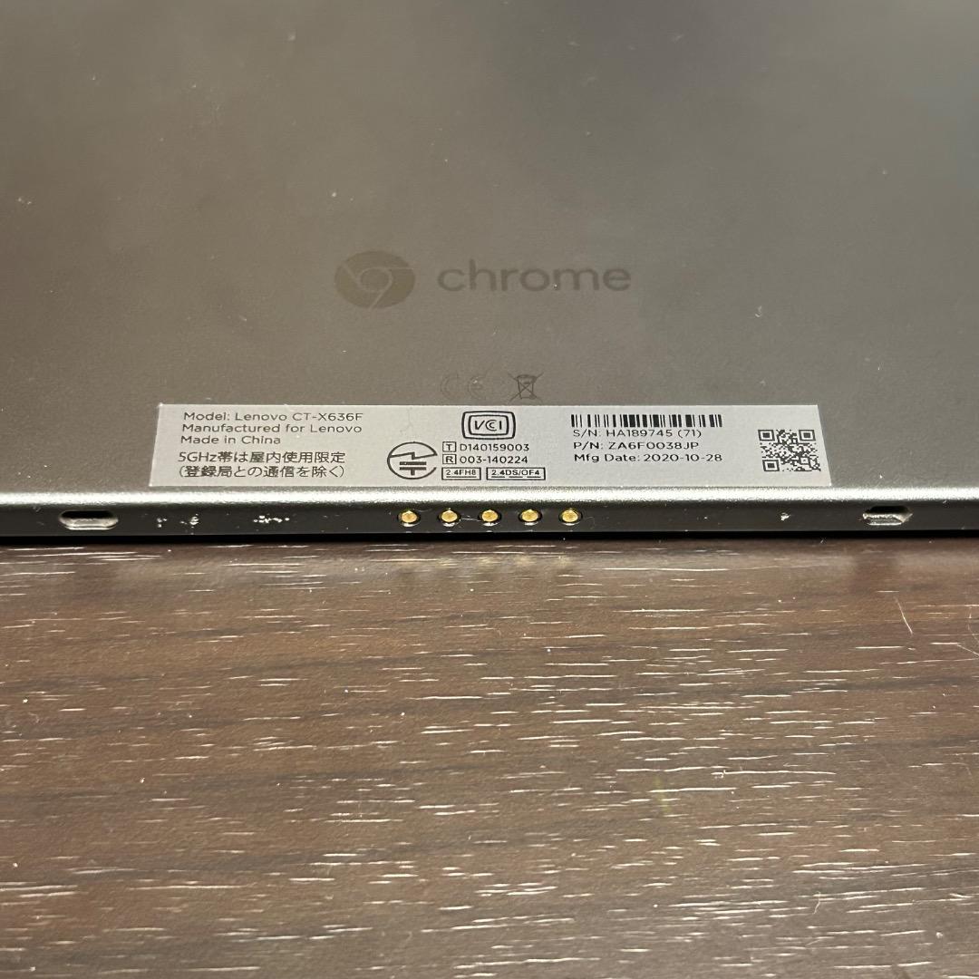 Lenovo Ideapad duet Chromebook タブレット PC