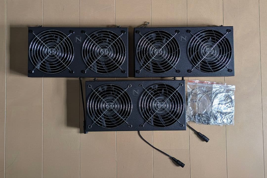 Niwuno 植物専用送風機 ファン FAN-A93 3個