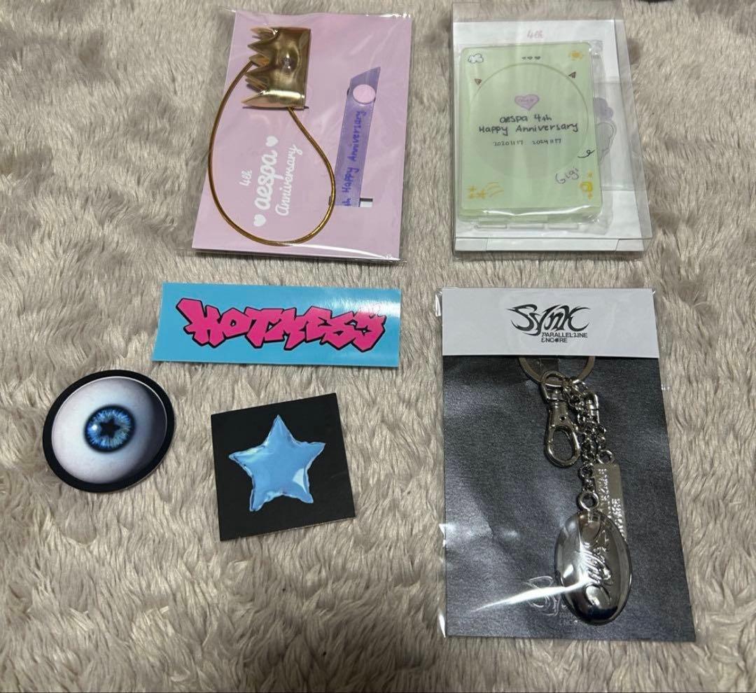 【ウィンター、カリナ多め】aespa md トレカ グッズ セット まとめ売り