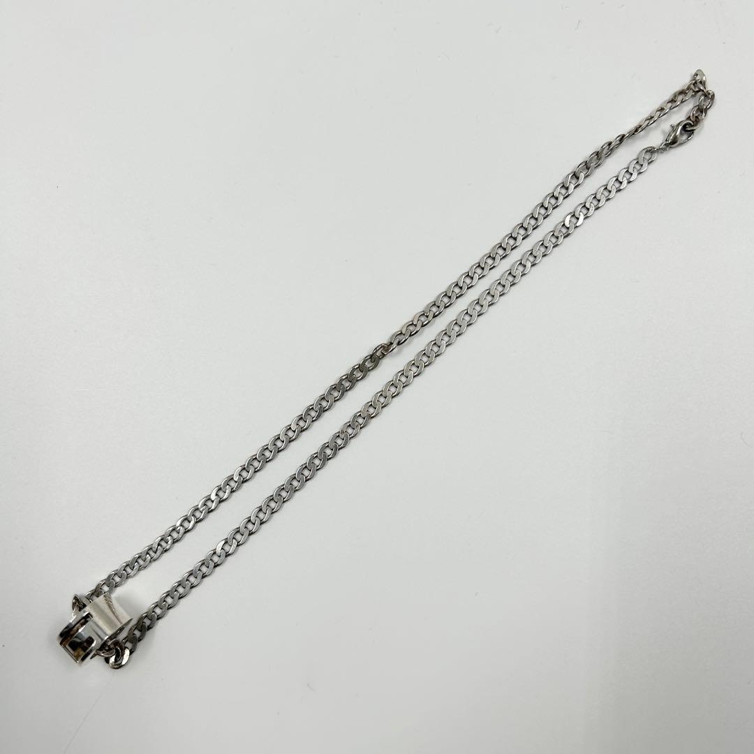 美品✨　グッチ　ネックレス　カットアウト　G シルバー925　喜平チェーン