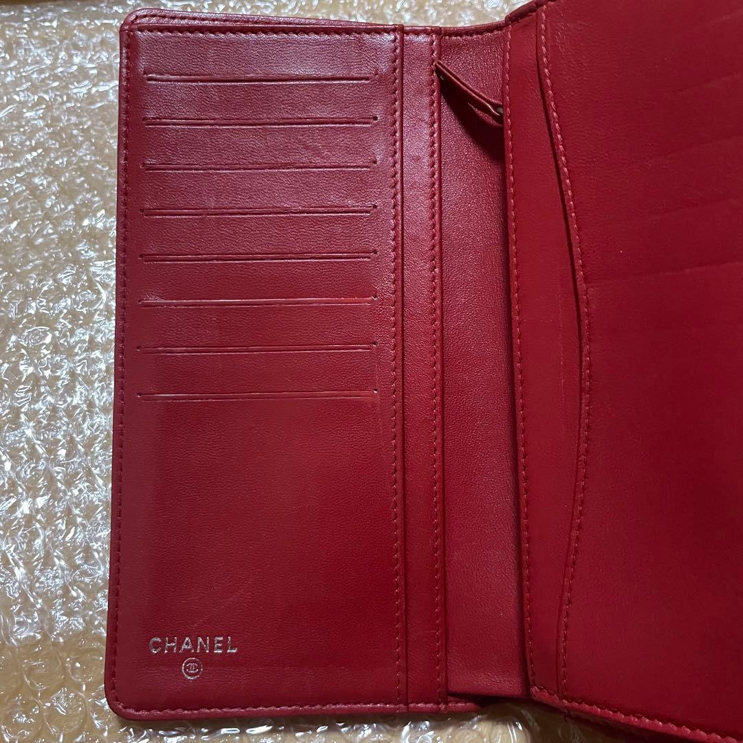 正規品　CHANEL シャネル マトラッセ 二つ折り長財布