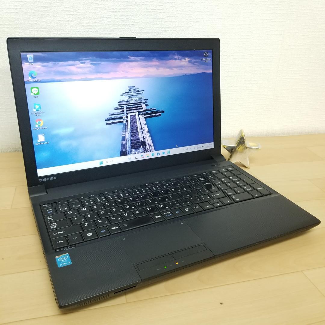 期間限定 SSD i5 DVD搭載 Win11 ノートPC 東芝 (E2066)