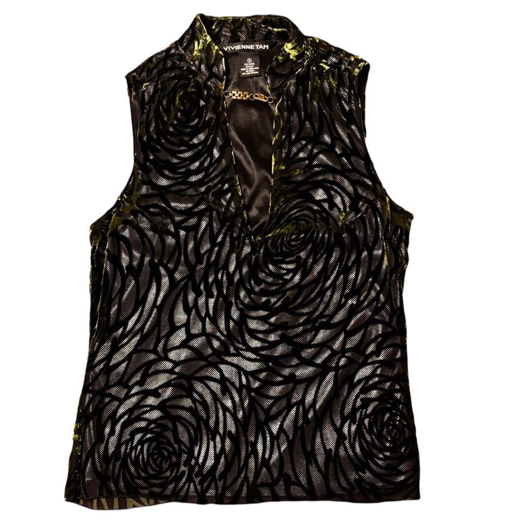 《ビンテージ》ヴィヴィアンタム VIVIENN TAM キャミソール サイズ0