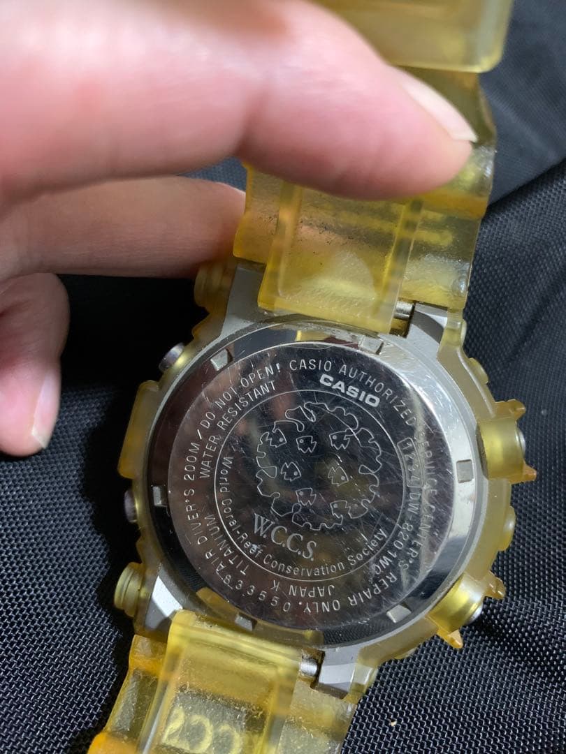 CASIO フロッグマンDW-8201WCトリプルマンタW.C.C.S