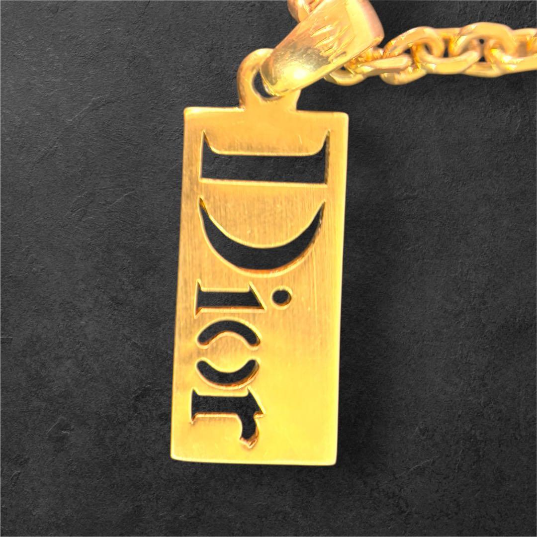 Dior ロゴプレート ネックレス 17