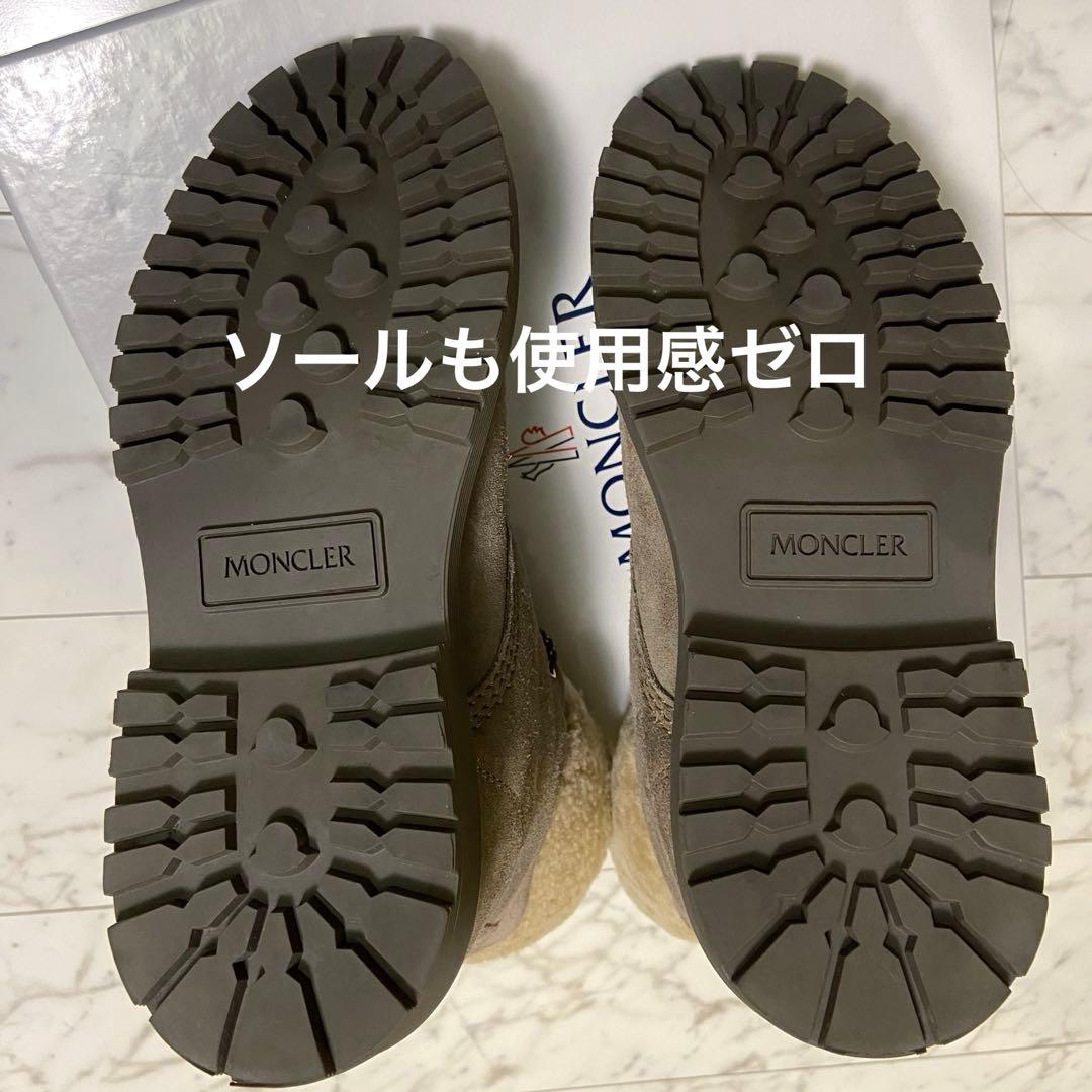 最終値下MONCLER モンクレール ムートンブーツ 37 美品 付属品有