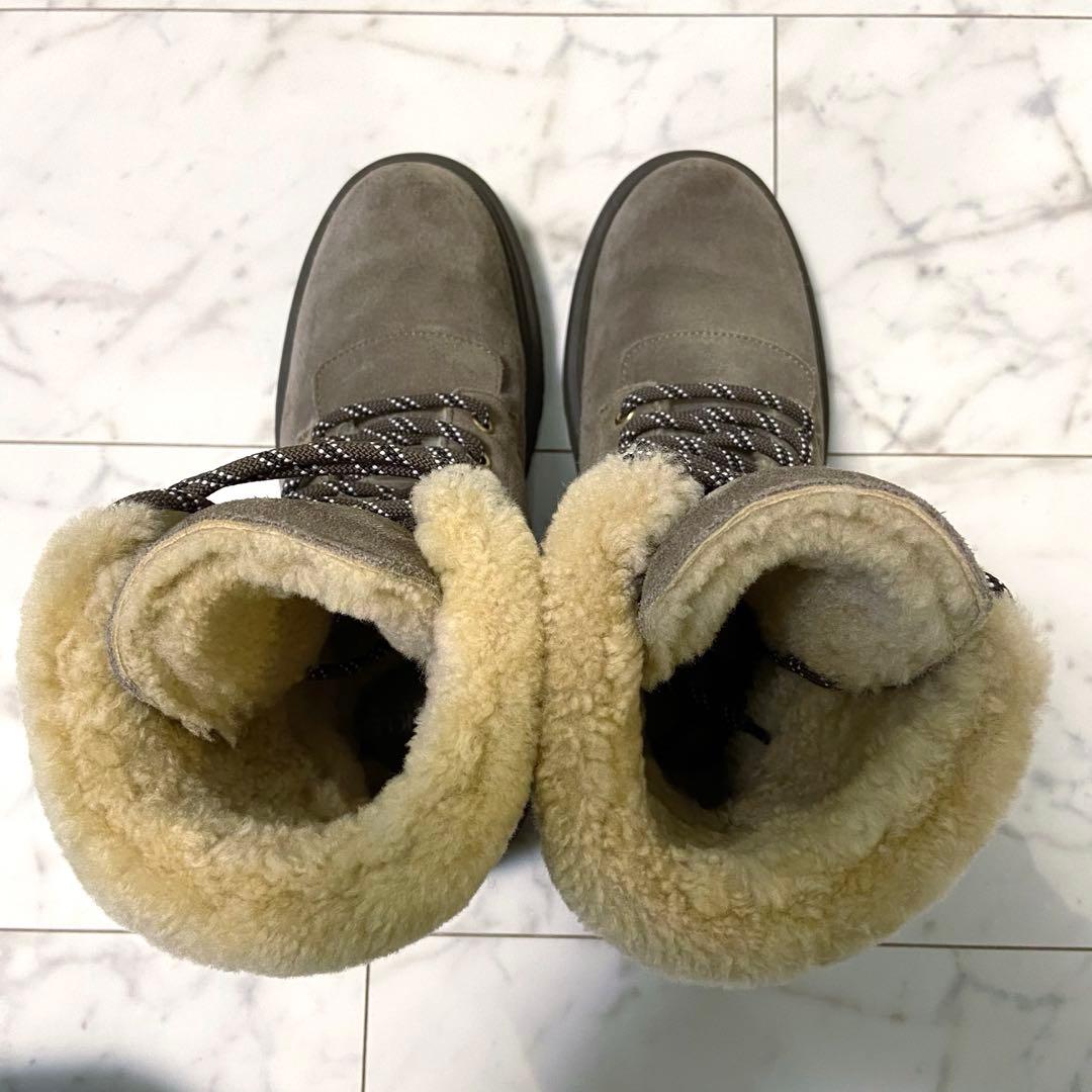 最終値下MONCLER モンクレール ムートンブーツ 37 美品 付属品有