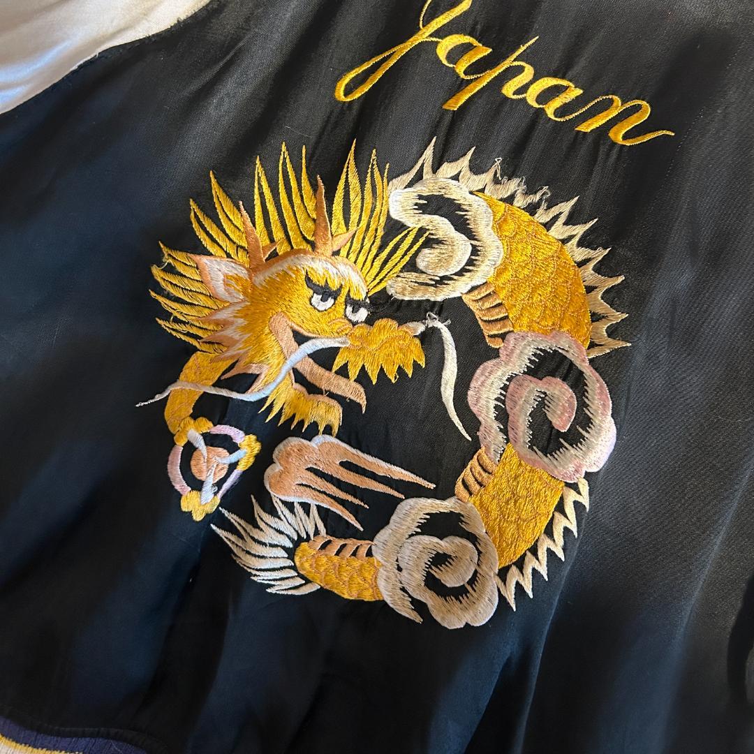 50s スカジャン オリジナル ヴィンテージ CSFジップ