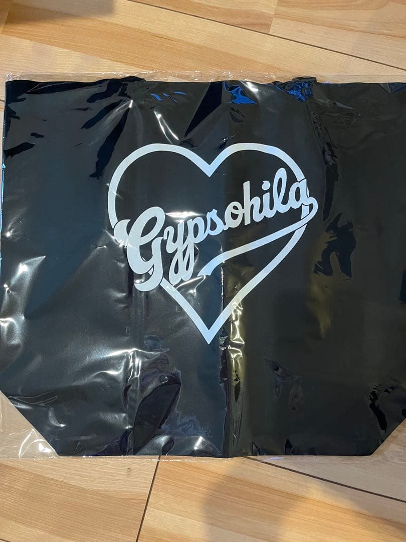 新品ジプソフィア gypsohila 花柄カーディガン　ブラック　ノベルティ付