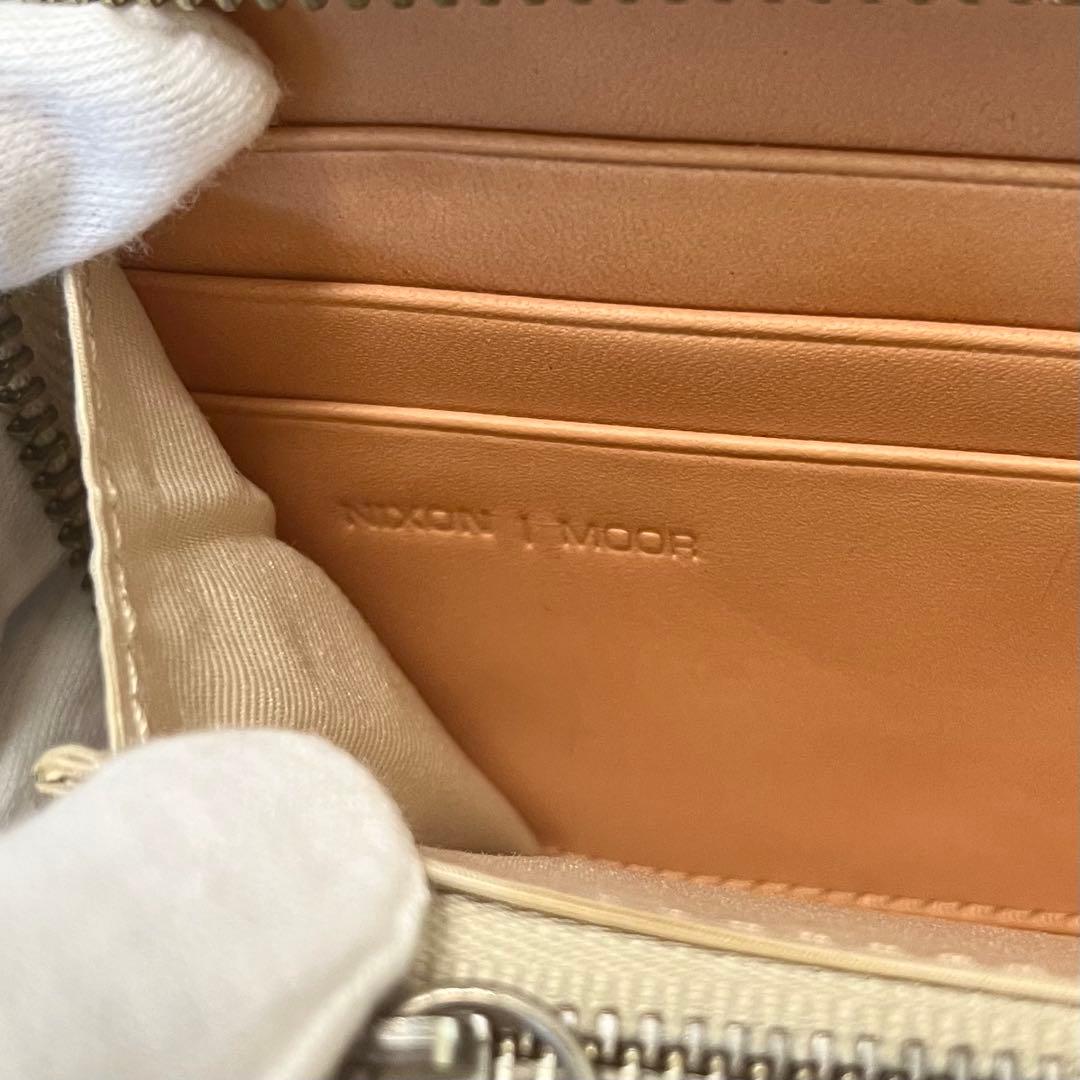 【未使用】NIXON ニクソン MOORE 本革 長財布 ナチュラル