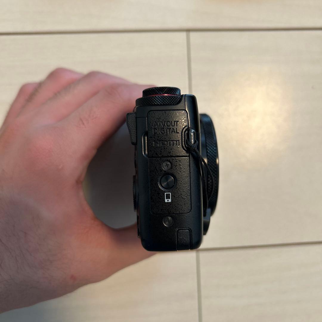 最終値下げ！Canon PowerShot G7 X 本体と付属品