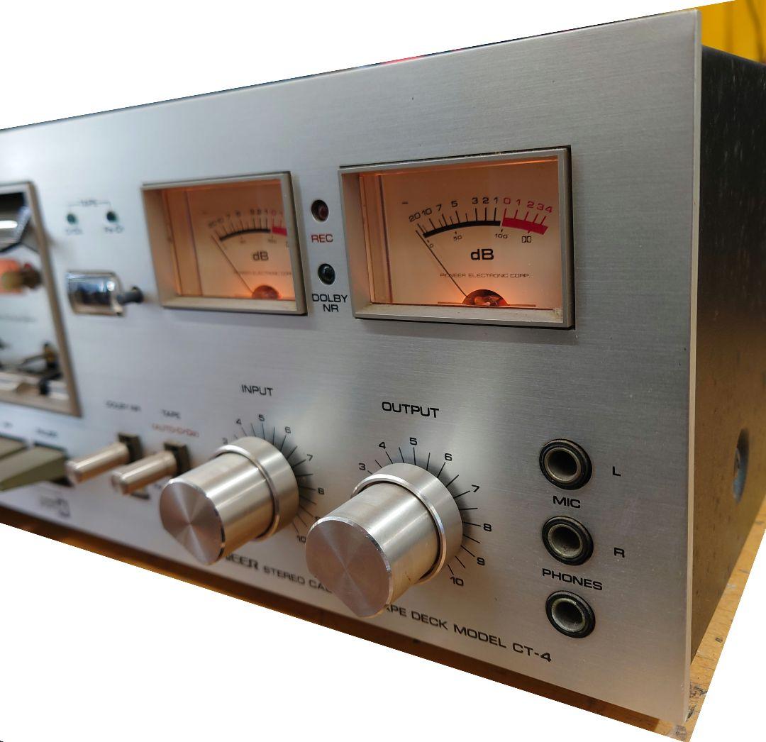 【定価︰￥55,800・1976年】PIONEER CT-4 カセットデッキ