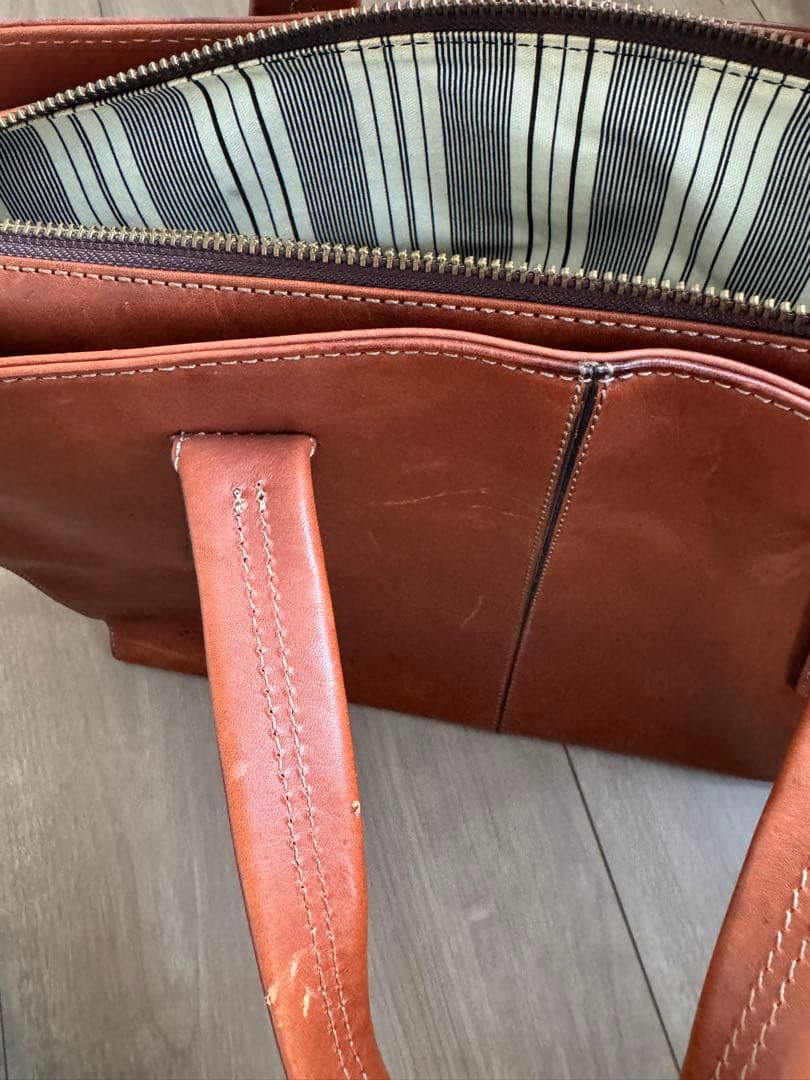 Paul Smith ブラウン 本革　ビジネスバッグ