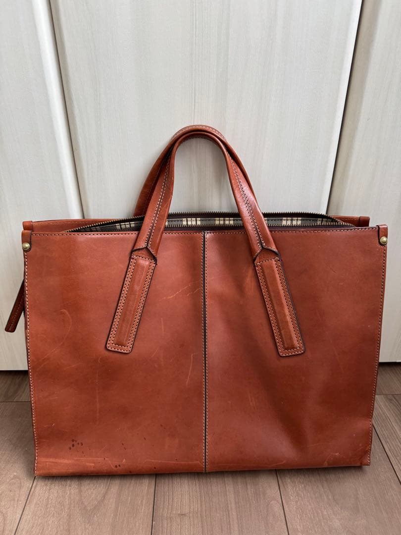 Paul Smith ブラウン 本革　ビジネスバッグ